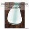 Pair of 10 and 12-Inch Wood and Glass Inlay Vases - Merging the Natural Warmth and Texture of Wood with the Elegance and Color of Glass, Perfect for Enhancing Home Decor, Office Desk and Kitchen Table